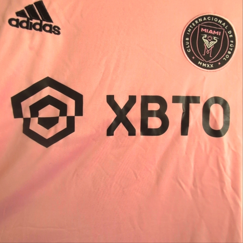 Adidas Pink Miami Soccer Jersey